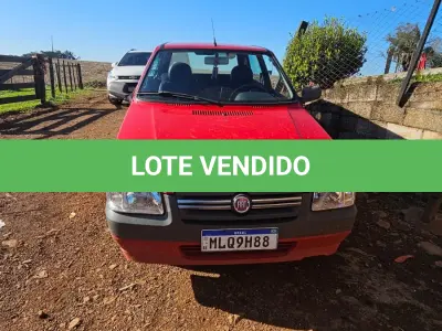 LOTE 000 - 1 (Um) veículo FIAT UNO MILLE Economy, ano/mod 2013/2013, RENAVAM N.º 5938059950, de placas MLQ9H88.
