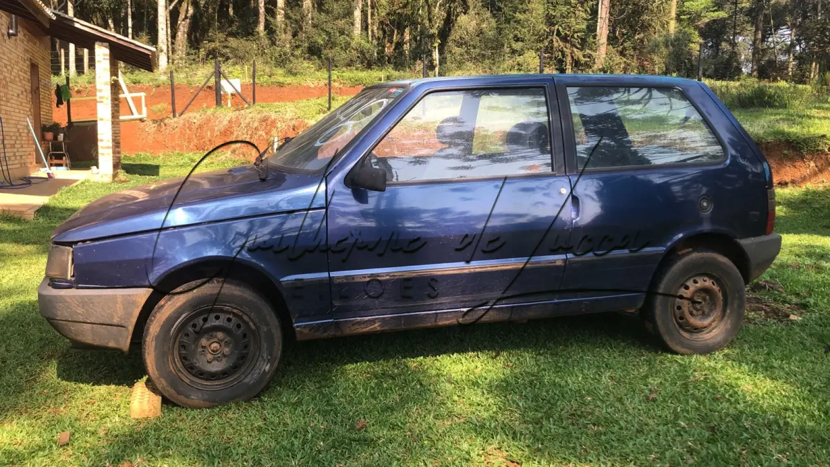 LOTE 000 - 01 (UM)  FIAT/UNO MILLE SC, placa LYY1589, RENAVAM 662126548, ano/modelo 1996/1997