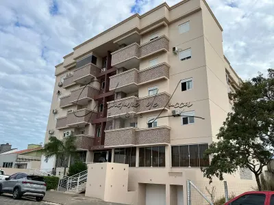 LOTE 000 - 1 (Um) apartamento residencial n. 408 no Edifício Florenza, no quarto pavimento, com duas vagas de garagem, matriculado sob n. 75.735 no Cartório de Registro de Imóveis de Araranguá, com área de 81,39m².