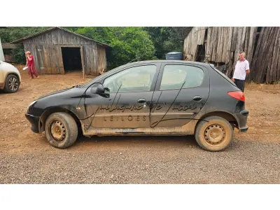 LOTE 000 - 1 (Um) veículo PEUGEOT/206 16 PRESENC, placa DKN9A36.