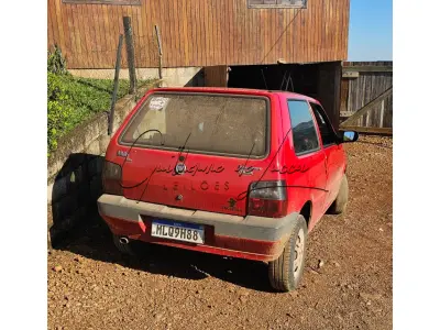 LOTE 000 - 1 (Um) veículo FIAT UNO MILLE Economy, ano/mod 2013/2013, RENAVAM N.º 5938059950, de placas MLQ9H88.