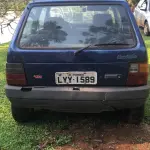 LOTE 000 - 01 (UM)  FIAT/UNO MILLE SC, placa LYY1589, RENAVAM 662126548, ano/modelo 1996/1997